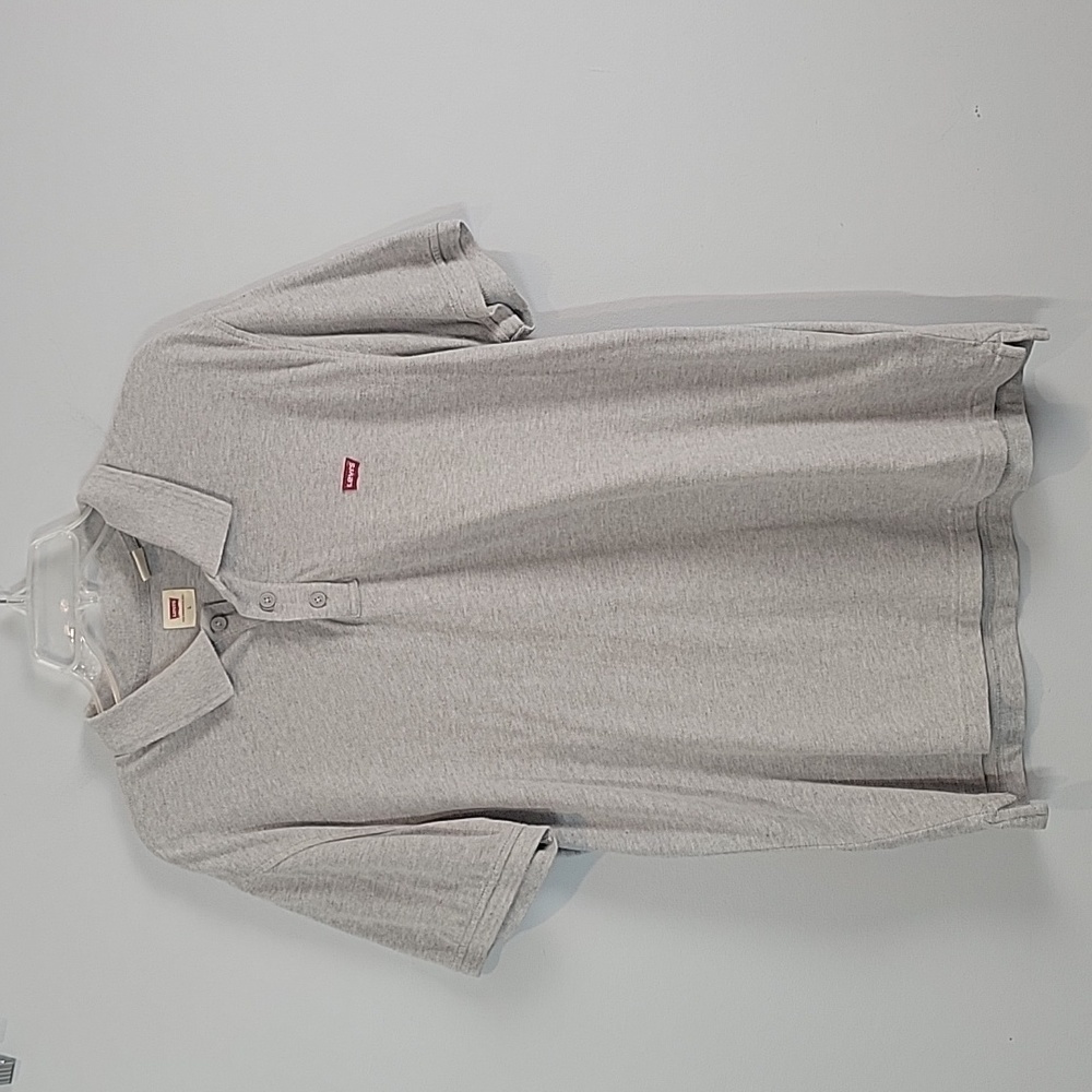 Levi's Gray Polo Shirt Mens